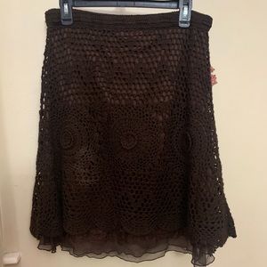Crochet skirt